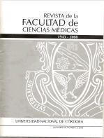 Revista de la Facultad de Ciencias Medicas  UNC